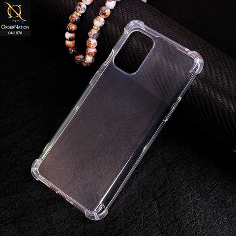 OnePlus 8T Cover - Soft 4D Design Shockproof Silicone Transparent Clear Case