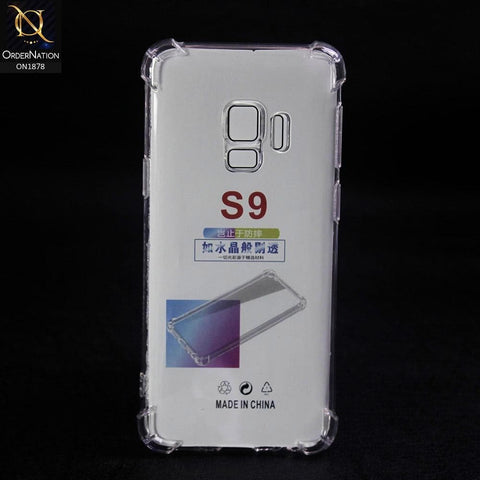 Soft 4D Design Shockproof Silicone Transparent Clear Case For Samsung Galaxy S9