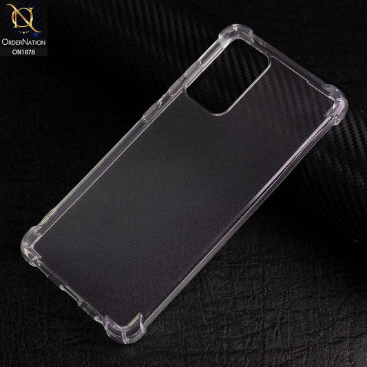 Samsung Galaxy A13 Cover - Soft 4D Design Shockproof Silicone Transparent Clear Case