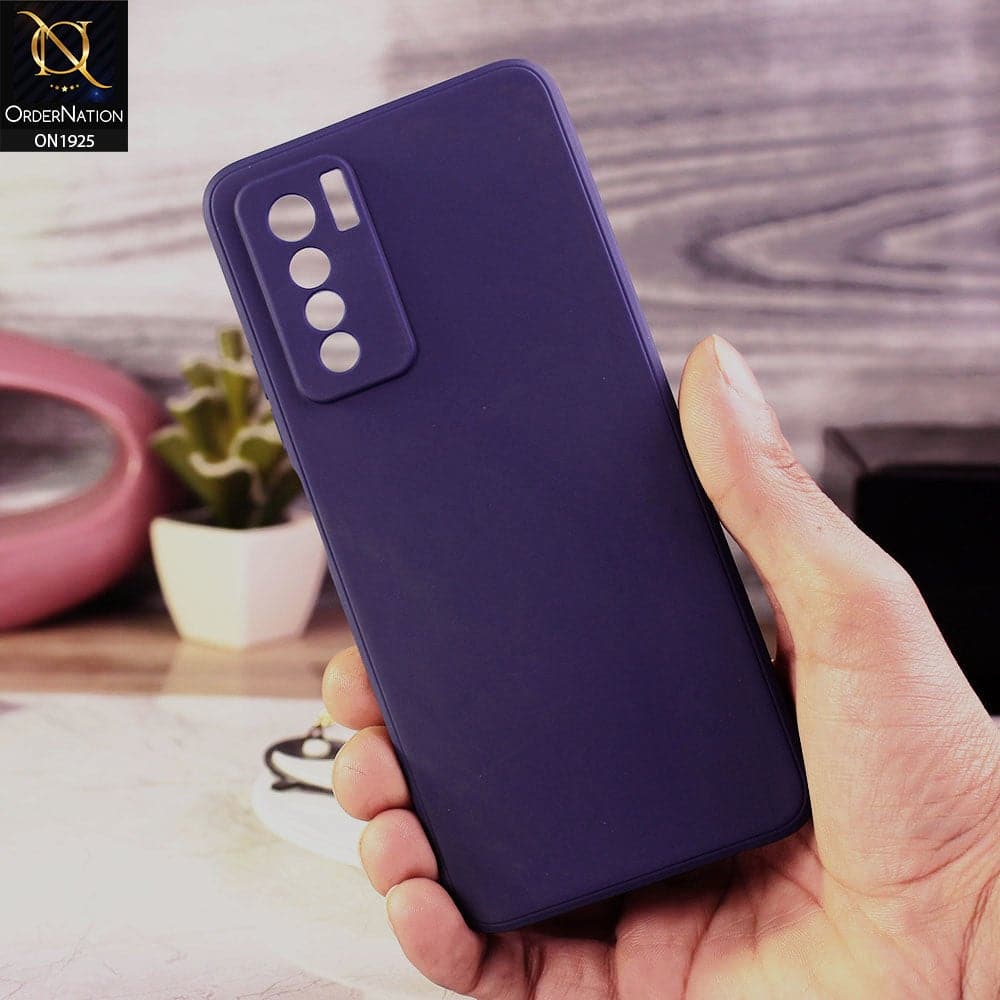 Tecno Camon 17 Pro Cover - Dark Blue - Stylish 3D Camera Soft Jell Cases