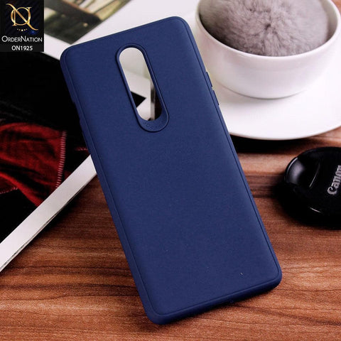 OnePlus 8 4G Cover - Blue - Stylish 3D Camera Soft Jell Cases