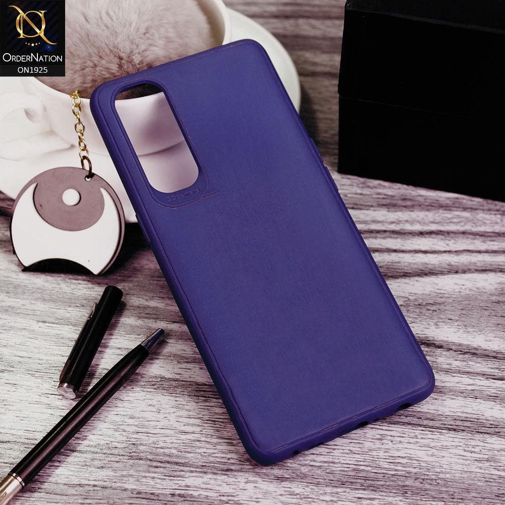 Oppo Reno 4 Pro Cover - Blue - Stylish 3D Camera Soft Jell Cases