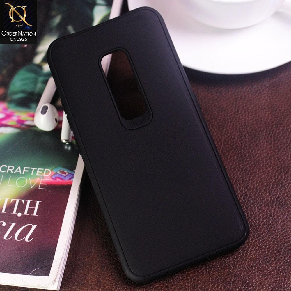 Vivo V17 Pro Cover - Black - Stylish 3D Camera Soft Jell Cases