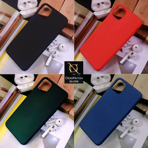 Vivo Y51 (2020 September) Cover - Black - Candy Color Soft Silicon Case