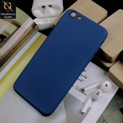 iPhone 6s Plus / 6 Plus Cover - Blue - Candy Color Soft Silicon Case