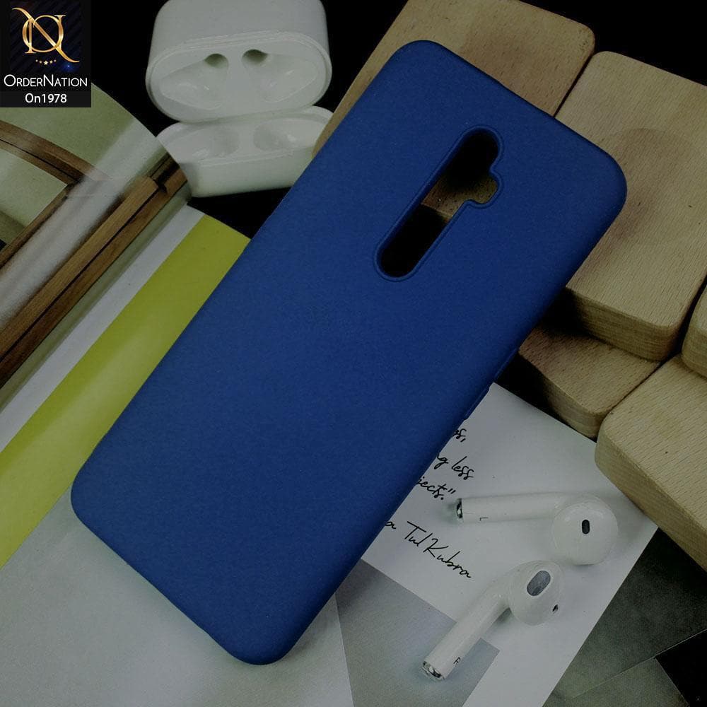 Oppo Reno 2Z Cover - Blue - Candy Color Soft Silicon Case