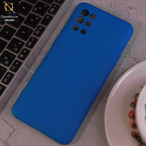 OnePlus 8T Cover - Light Blue - Matte Shockproof Sillica Gel Soft Case