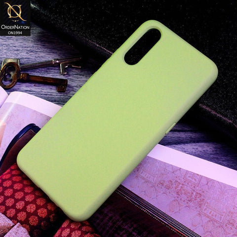 Vivo S1 Cover - Light Green - Matte Shockproof Sillica Gel Soft Case