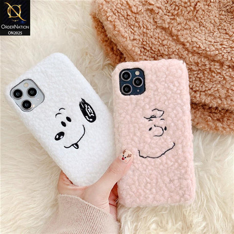 Warm Wool Lamb Plush Fur Case For iPhone 11 Pro - Skin