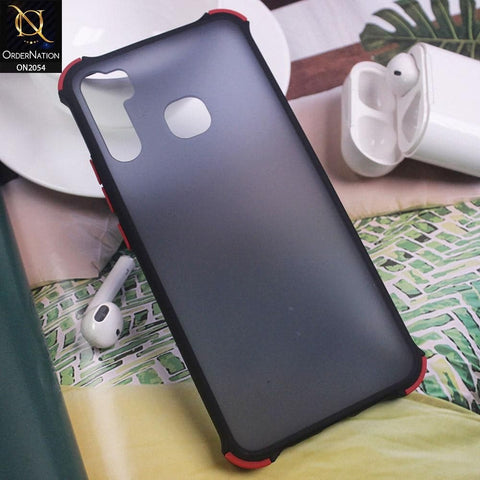 Infinix S5 Cover - Black - Translucent Matte Shockproof Case