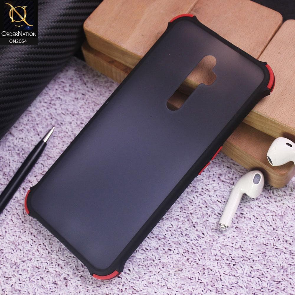 Oppo Reno 2Z Cover - Black - Translucent Matte Shockproof Case