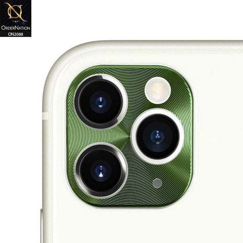 iPhone 11 Pro Max - Colorfull Metal Alloy Camera Lens Protection Cap