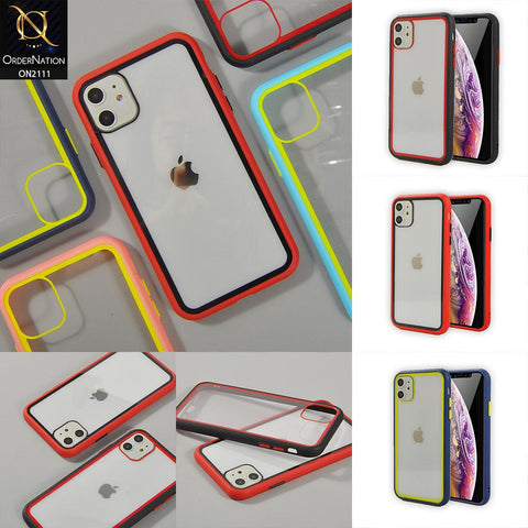 iPhone 6S / 6 Cover - Black - Shockproof Soft Edge Silicone Back Shell Case