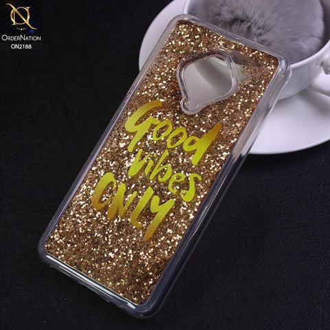 Vivo S1 Pro Cover - Design 19 - Trendy Moving Liquid Glitter Shine Soft Borders Case