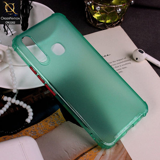 Vivo Y17 - Sea Green - Candy Assorted Color Soft Semi-Transparent Case