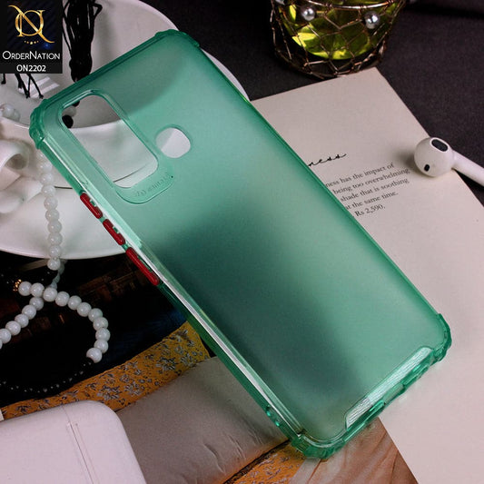 Vivo Y50 - Sea Green - Candy Assorted Color Soft Semi-Transparent Case