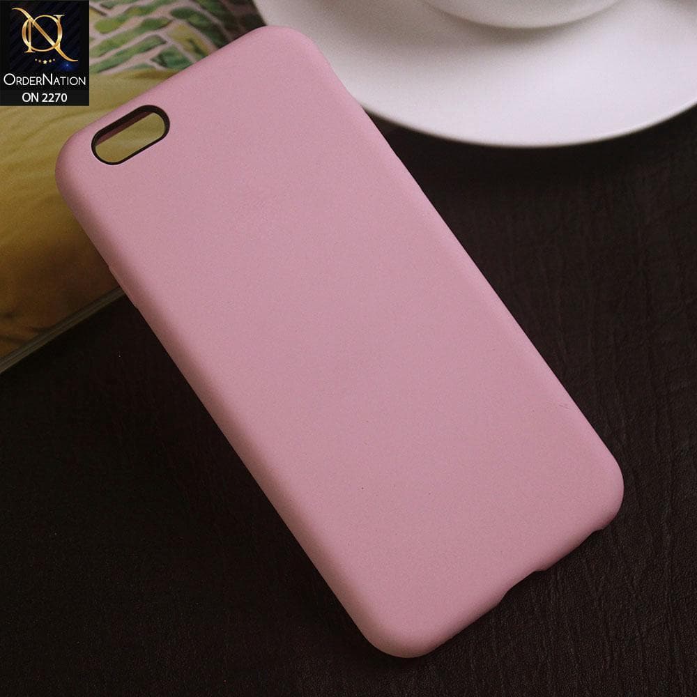iPhone 6S / 6 Cover - Pink - Silicon Matte Candy Color Soft Case