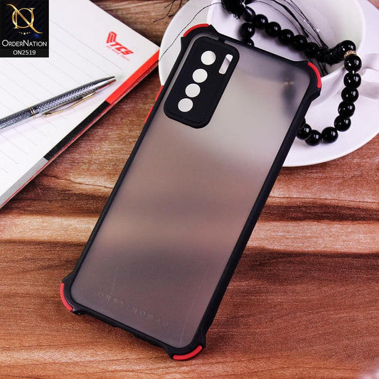 Tecno Camon 17 Pro Cover - Black - Translucent Matte Shockproof Full Camera Protection Case