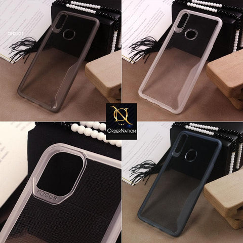 iPhone 11 Pro Max Cover - Black - Soft Silicone Stylish Matte Borders Transparent Protectie Case