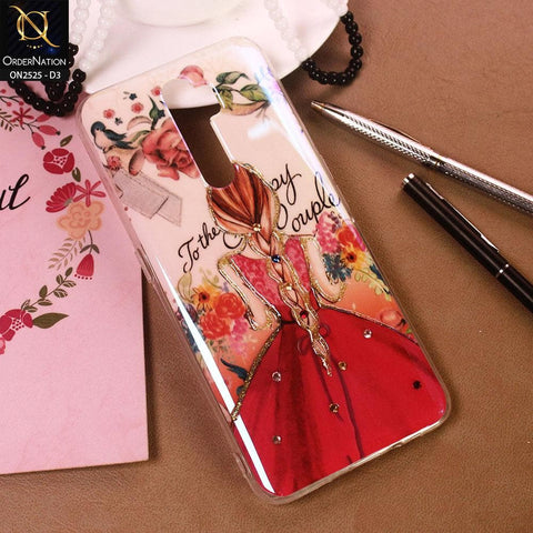 Oppo A5 2020 Cover - Design 3 - Girlish Fashion Style Shiny Soft Case