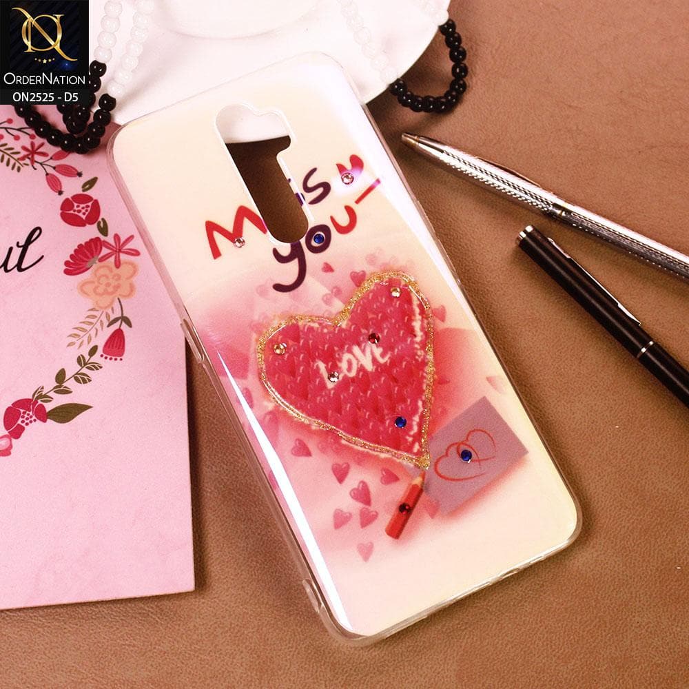 Oppo A5 2020 Cover - Design 5 - Girlish Fashion Style Shiny Soft Case