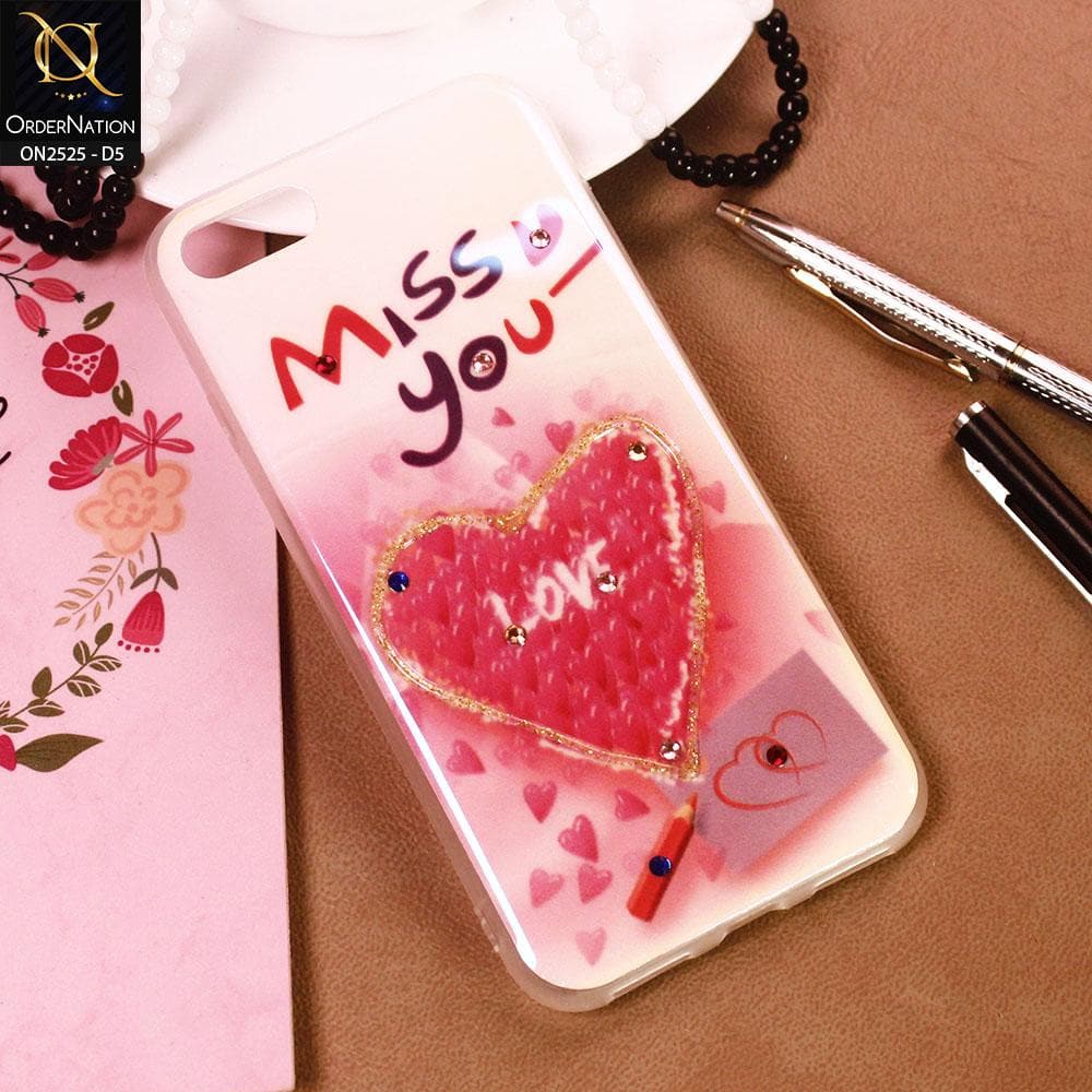 iPhone 8 / 7 Cover - Design 5 - Girlish Fashion Style Shiny Soft Case