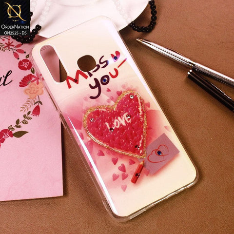Vivo Y17 Cover - Design 5 - Girlish Fashion Style Shiny Soft Case