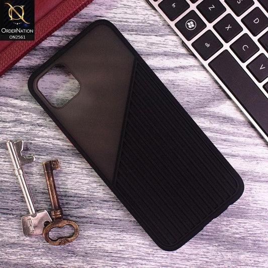 Realme C11 - Black - New Half And Half Pattern Soft Case