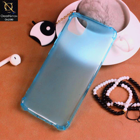 Realme C11 Cover - Cyan - Stylish Overlay Florentino Color Series Sillicone Case