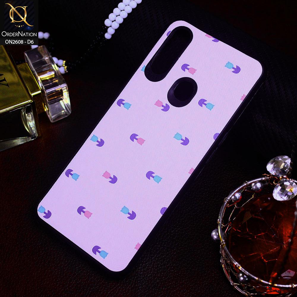 Oppo A31 Cover - Design 6 - New Fresh Look Floral Texture Soft Case