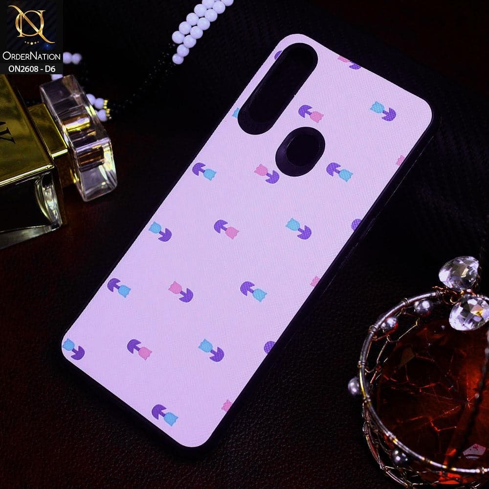 Oppo A8 Cover - Design 6 - New Fresh Look Floral Texture Soft Case