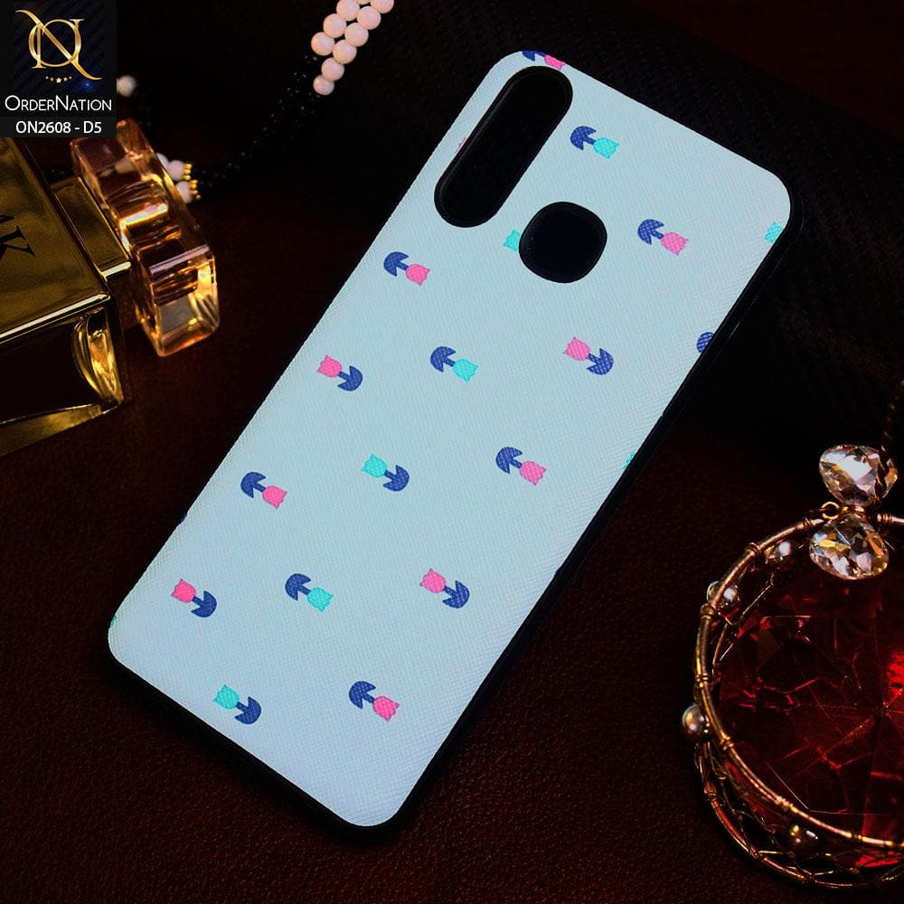 Vivo Y19 Cover - Design 5 - New Fresh Look Floral Texture Soft Case
