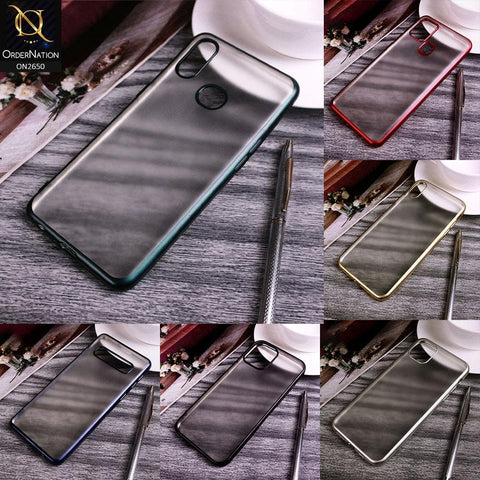 iPhone 12 Mini Cover - Golden - Matte Colors Look Semi Transparent Soft Case