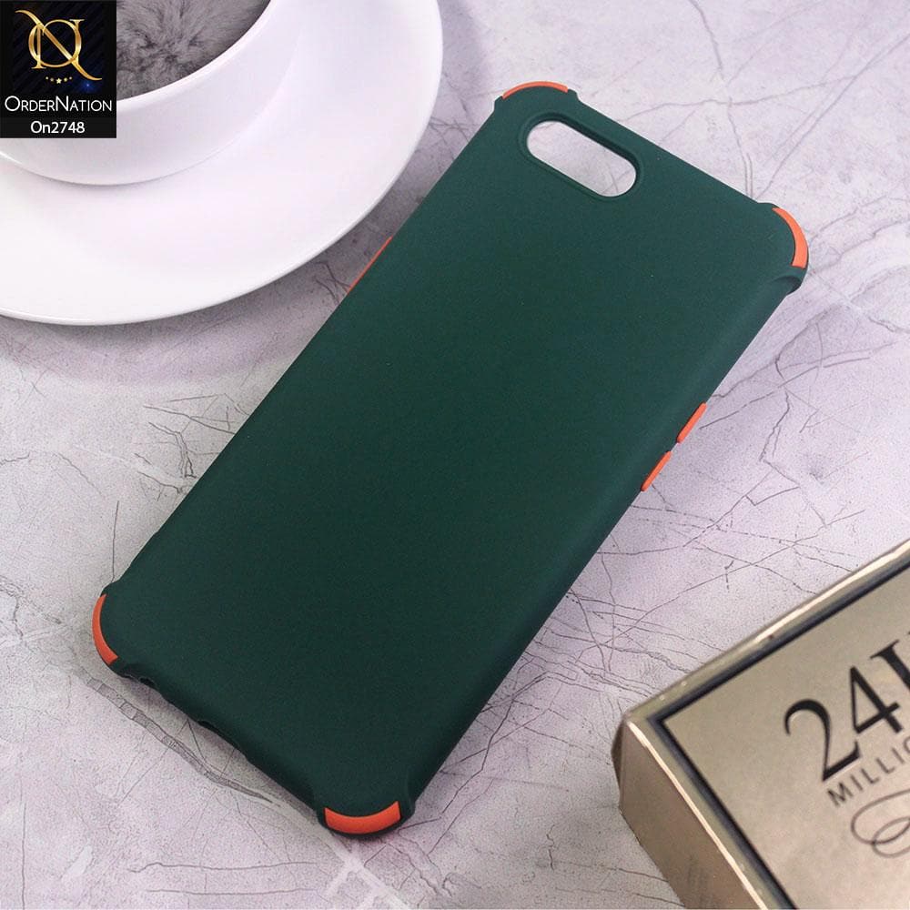 Oppo A12e - Green - Soft New Stylish Matte Look Case