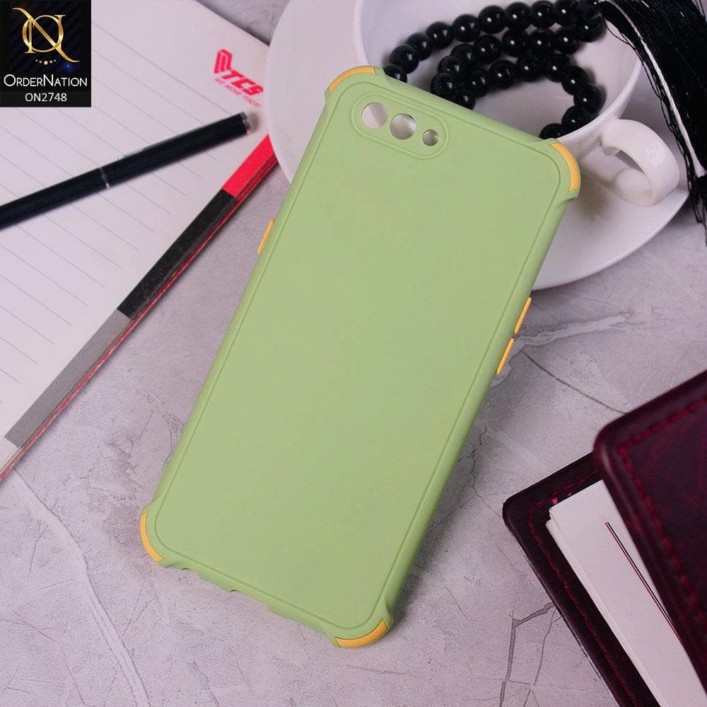 Oppo A5 Cover - Light Green - Soft New Stylish Matte Look Case