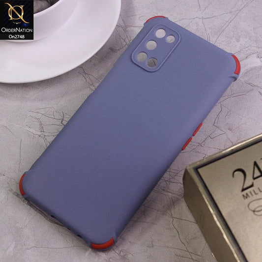Oppo A52 - Gray - Soft New Stylish Matte Look Case