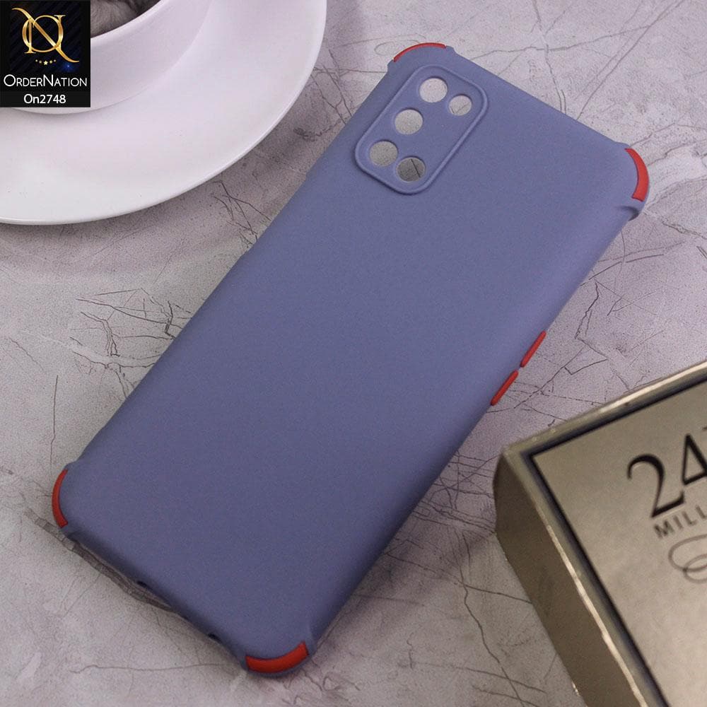 Oppo A72 - Gray - Soft New Stylish Matte Look Case