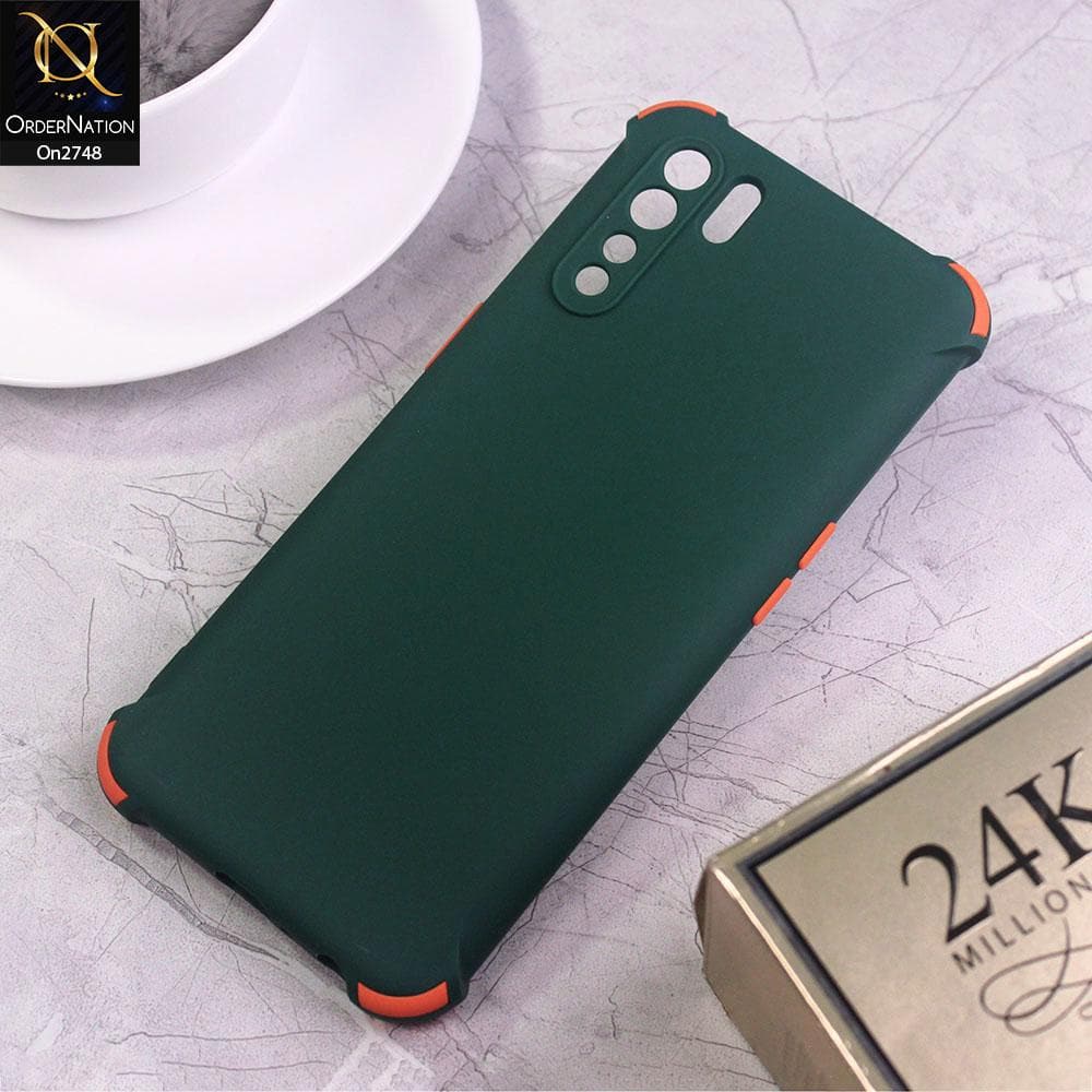 Oppo F15 - Green - Soft New Stylish Matte Look Case