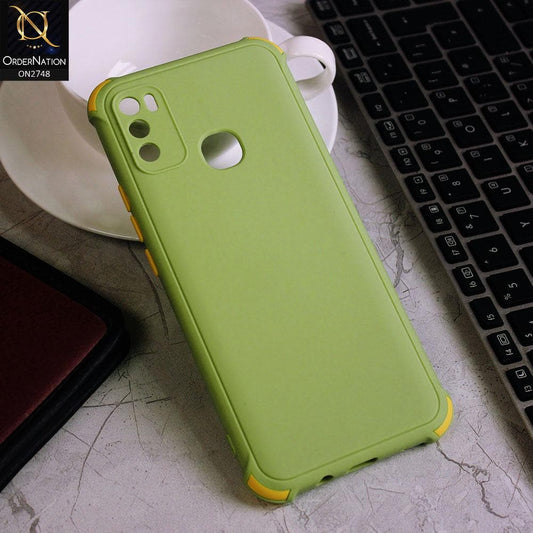 Infinix Hot 9 Play Cover - Light Green - Soft New Stylish Matte Look Case