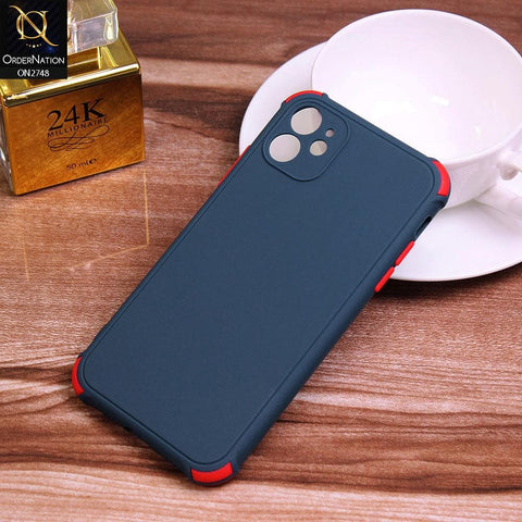 iPhone 11 Cover - Deep Blue - Soft New Stylish Matte Look Case