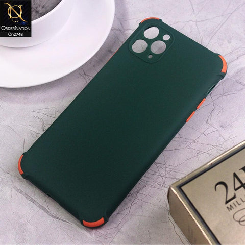 iPhone 11 Pro - Green - Soft New Stylish Matte Look Case