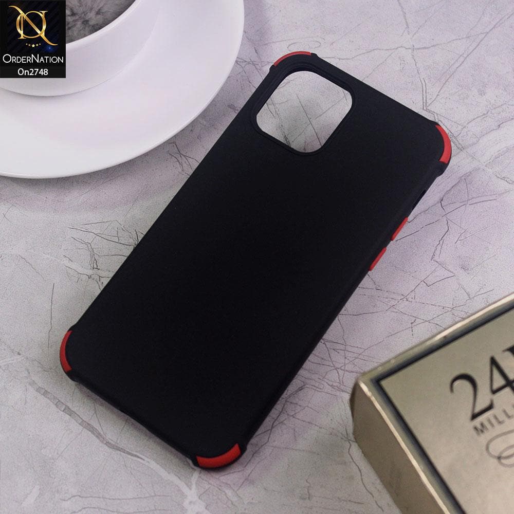 iPhone 12 Pro - Black - Soft New Stylish Matte Look Case