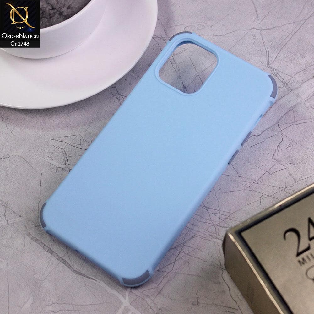 iPhone 12 - Blue - Soft New Stylish Matte Look Case