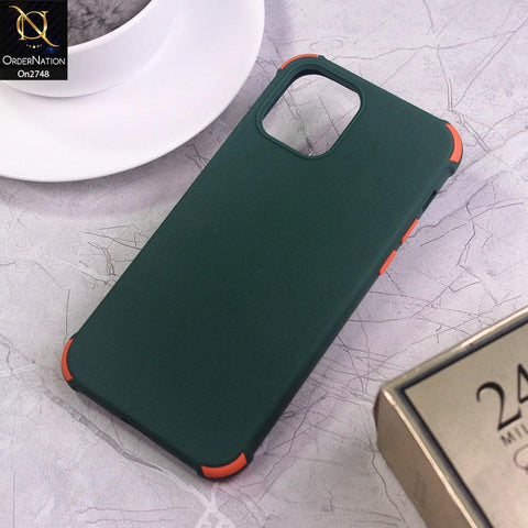 iPhone 12 Pro - Green - Soft New Stylish Matte Look Case