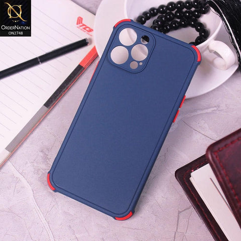 iPhone 12 Pro Max - Blue - Soft New Stylish Matte Look Case