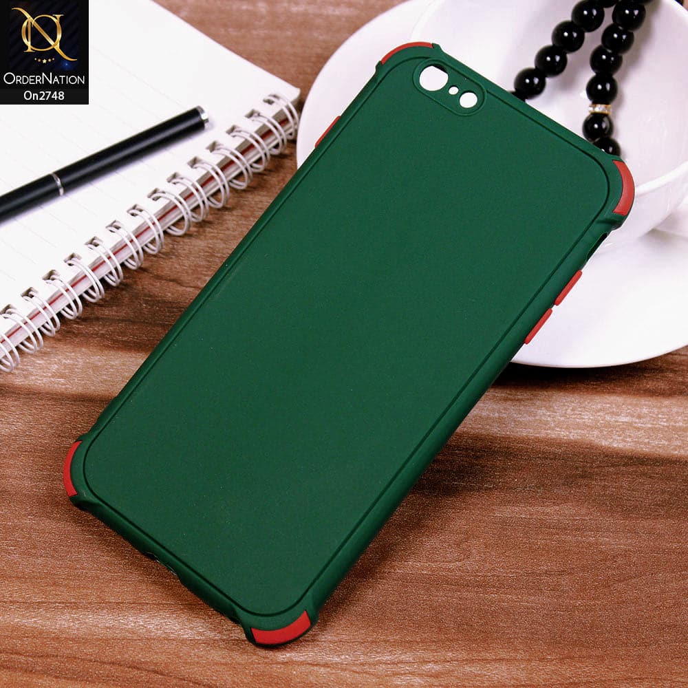 iPhone 6S / 6 Cover - Green - Soft New Stylish Matte Look Case