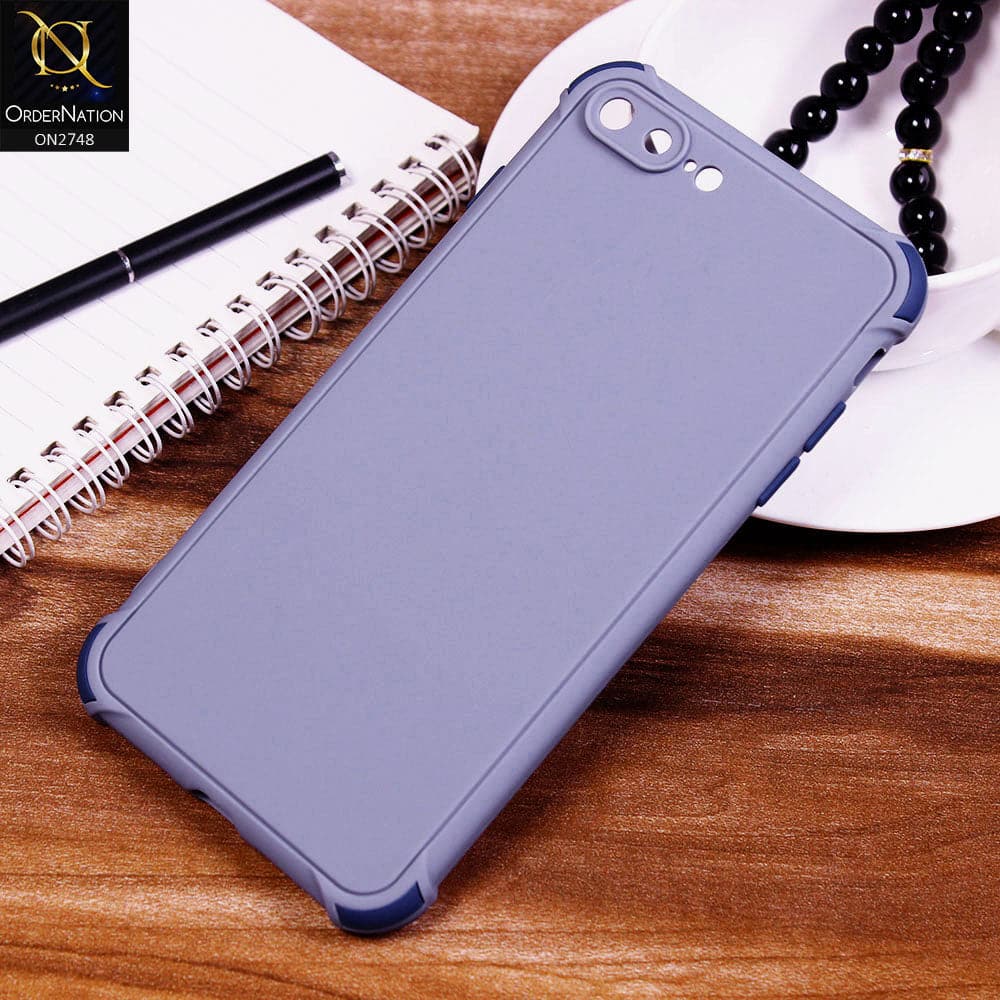 iPhone 8 Plus / 7 Plus Cover - Gray - Soft New Stylish Matte Look Case