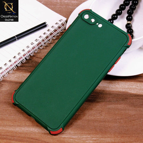 iPhone 8 Plus / 7 Plus Cover - Green - Soft New Stylish Matte Look Case