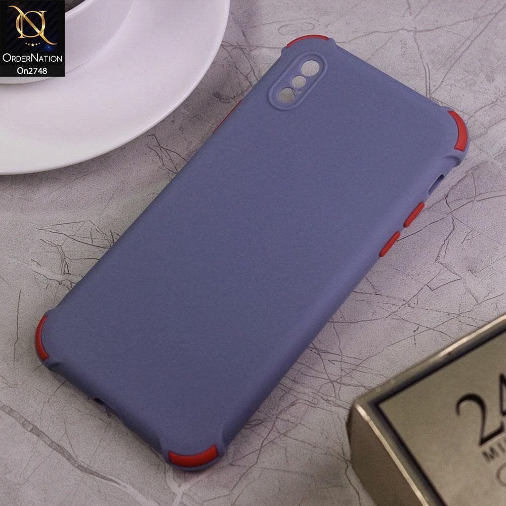 iPhone XS / X - Gray - Soft New Stylish Matte Look Case