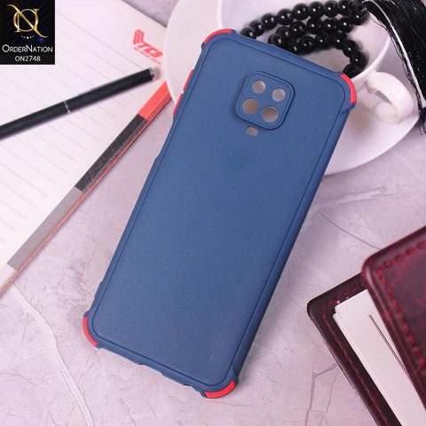 Xiaomi Redmi Note 9 Pro Cover - Blue - Soft New Stylish Matte Look Case